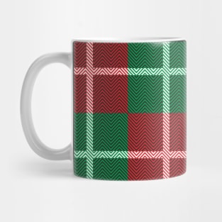 Tartan-christmas pattern Mug